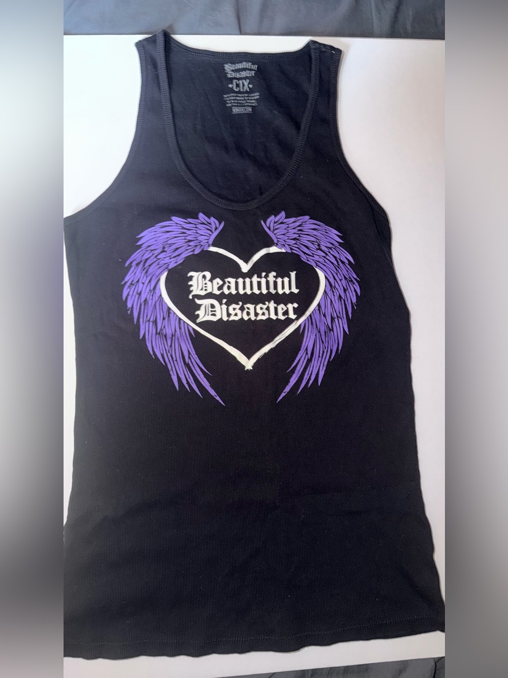 Beautiful disaster top